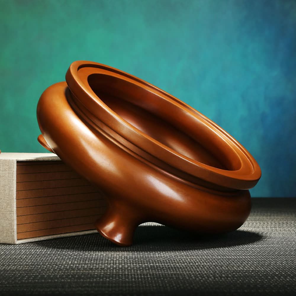 Tong Xinxiang direct sales copper tripod style furnace home office desktop copper incense burner Buddhist temple indoor multi size incense burner image 4