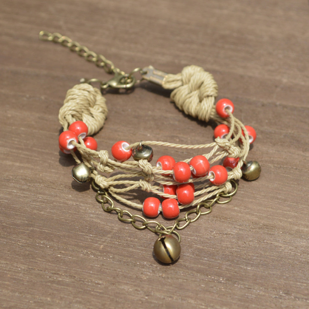 adding a playful, earthy touch to any outfit.