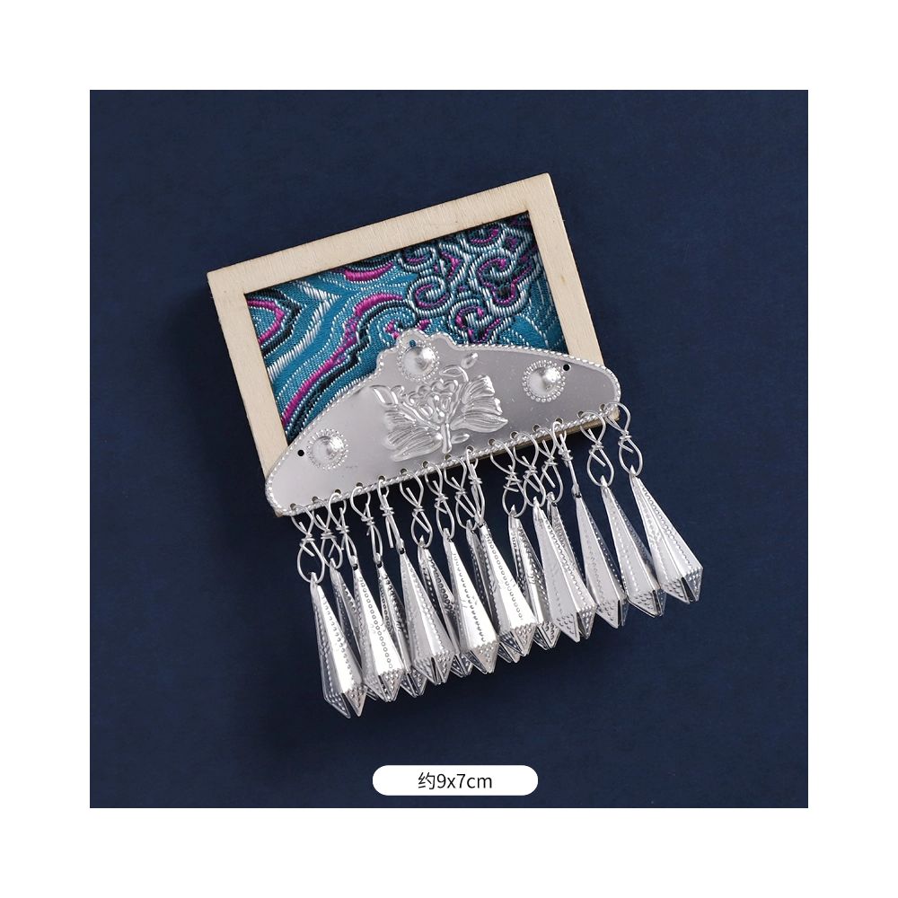 Placeholder gray magnet space for additional designs.