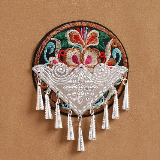 Handmade embroidered tassel wall hanging collection