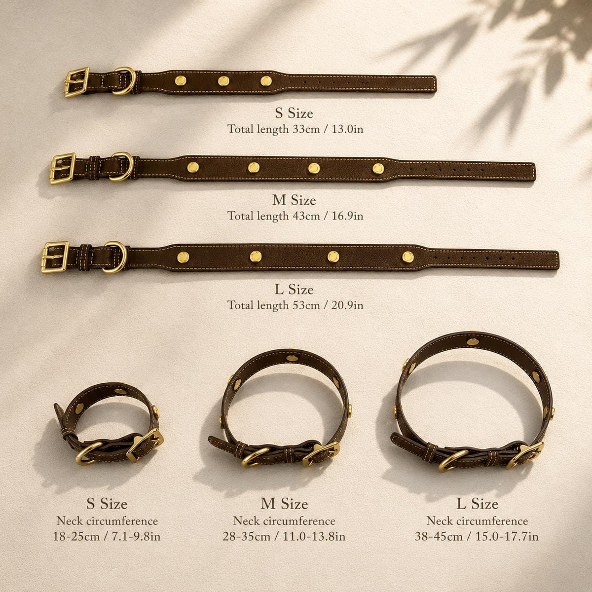 Multi-size faux leather strap set for pet collars — replacement straps|DIYJade

