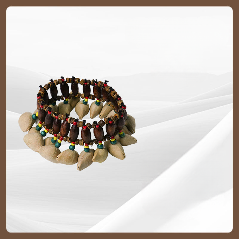 Red brown seed bead boho bracelet | DIY Jade