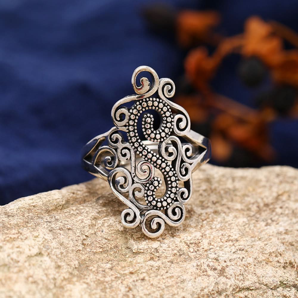 Silver ring retro celtic knot silver color | DIY Jade