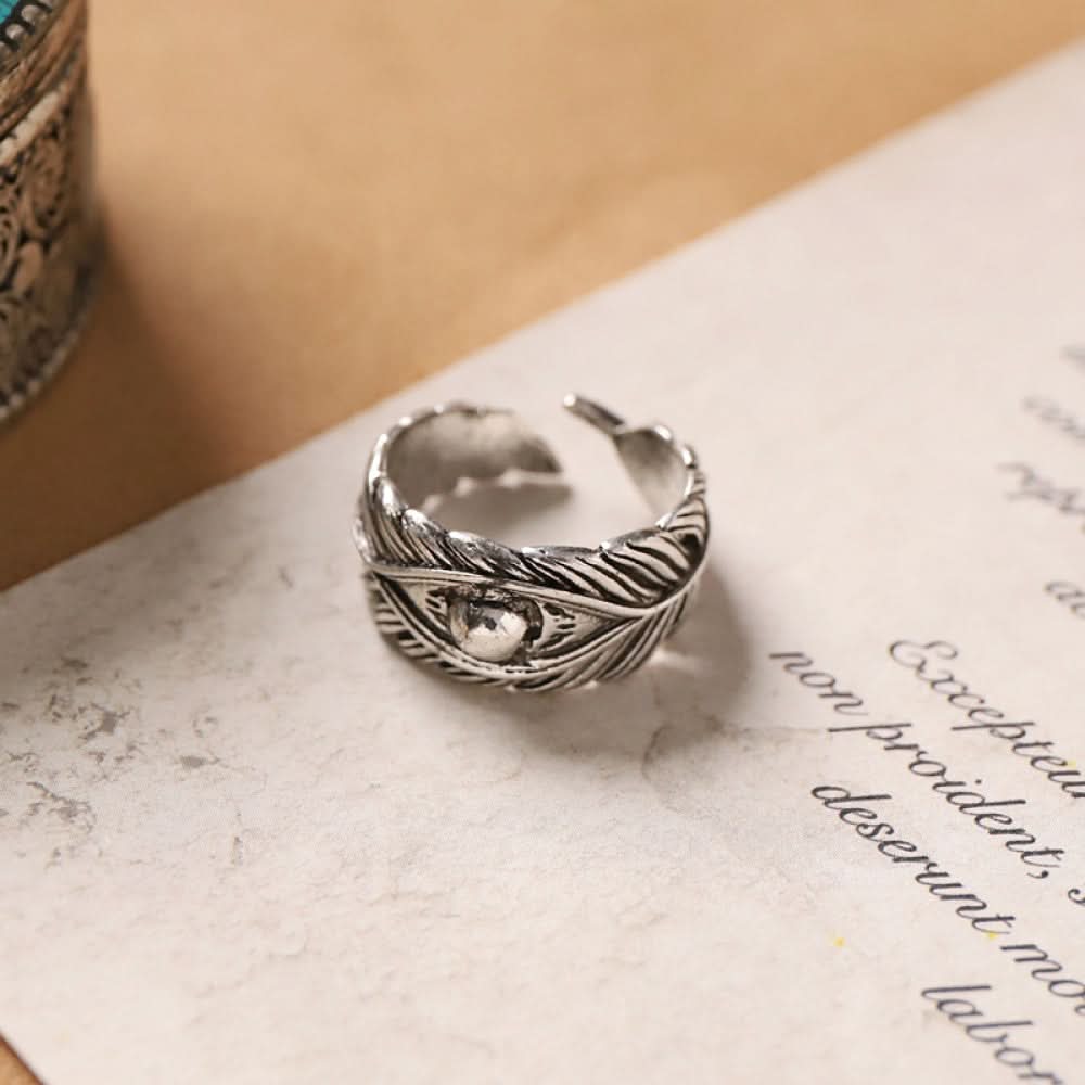 Silver ring turquoise teardrop shape silver color | DIY Jade