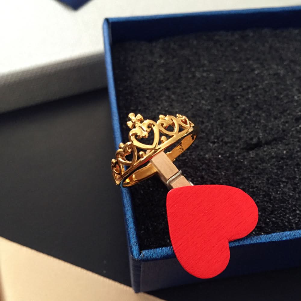 Silver ring wing motif gold color | DIY Jade